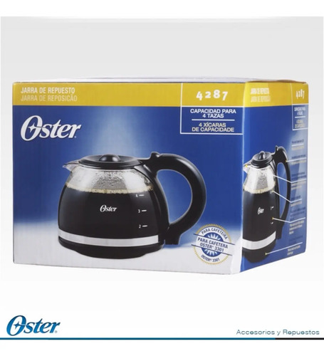 Jarra Cafetera 12 Tazas Oster Original para Modelo 3304