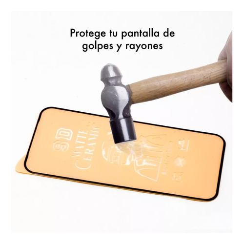 Imagen 5 de 10 de Film Ceramico Mate Compatible iPhone 13 Y 13 Pro