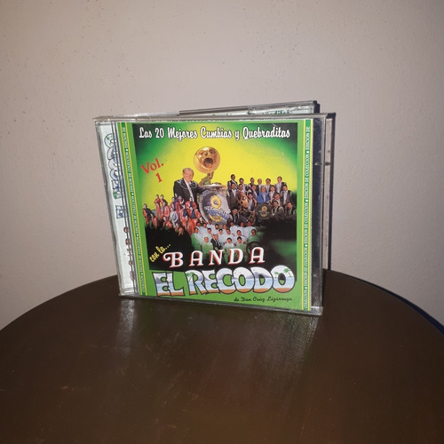 Cd Banda El Recodo Las 20 Mejores Cumbias Con (solo Estuche 