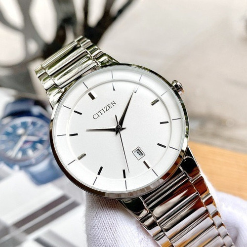 Citizen Quartz Men´s Silver Bi5010-59a ¨¨¨¨¨¨¨¨¨¨¨¨dcmstore Color de la correa Plata Color del bisel Plata Color del fondo Blanco