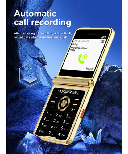 Teléfono 2024 2g Con Función Plegable Para Personas Mayores