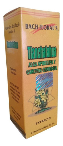Extracto De Flores De Bach Tlanchalahua Spirulina 60ml