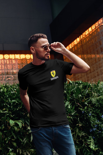Playera Charles Leclerc Ferrari Formula 1 Helmet