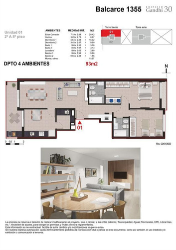Imagen 5 de 30 de Venta Departamento 1 Dormitorio Al Contrafrente Balcón En Edificio Balcarce 1351 - Moderno