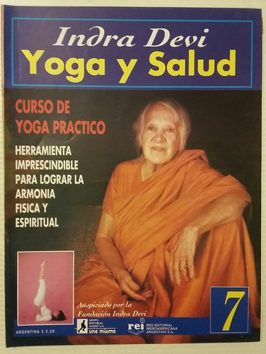 Indra Devi. Yoga Y Salud. No. 7.