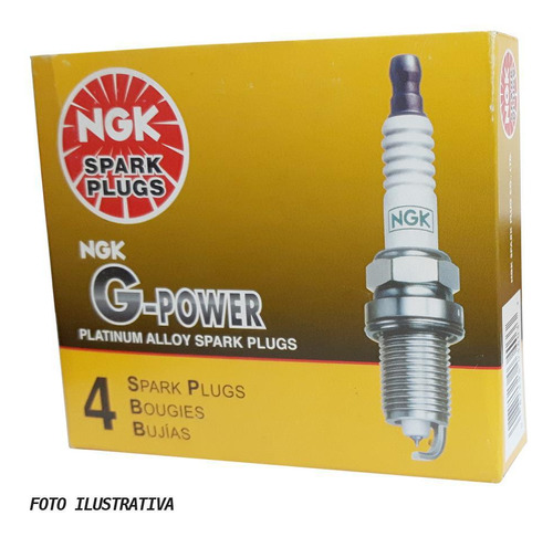 Jogo Velas Ignição Ngk G Power Ranger 2.5 8v 97 À 01