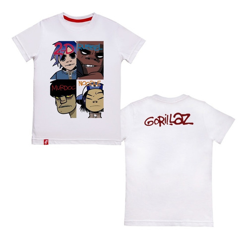 Gorillaz Team Remera Niños El Danzante