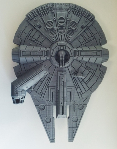 Star Wars Nave Millennium Falcon Han Solo Em Impressão 3d