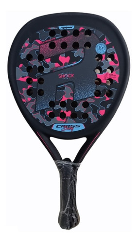 Paleta Royal Padel Cross Baby Negro Rosa Envío Todo El País