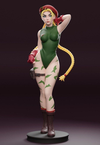 Archivo Stl Impresión 3d - Street Fighter - Cammy 2023 Statu