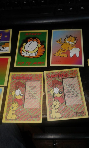 Garfield Figurita Figu Trading Cards 1997 Ultrafigus Album