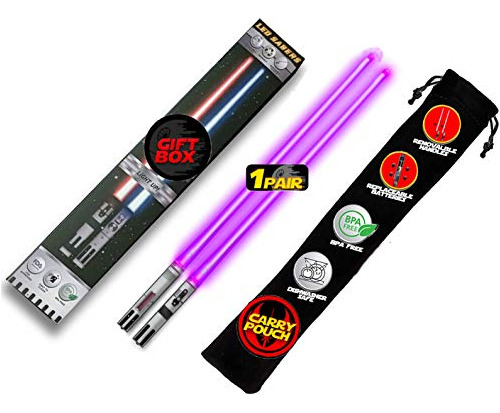 Lightsaber Chopsticks Light Up Star Wars Led Glowing Light S