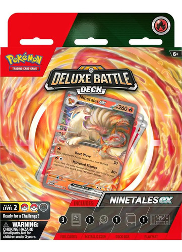 Pokémon Tcg Deluxe Battle Deck Ninetails Ex