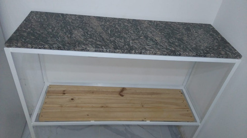 Estanteria Baja Desayunador Solo Estructura Hierro
