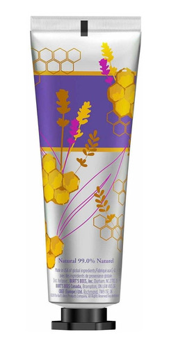 Imagen 2 de 3 de Crema para manos y cuerpo Burt's Bees Cuidado Corporal Crema de Manos Lavanda y Miel en pomo 28.3g lavanda y miel