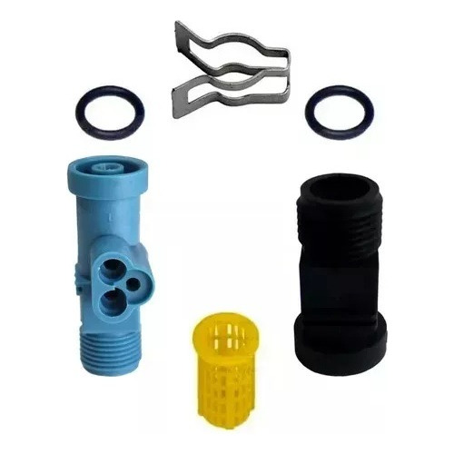 Kit Venturi Niple 5/8 + Clip Traba Para Calefon Orbis Origin