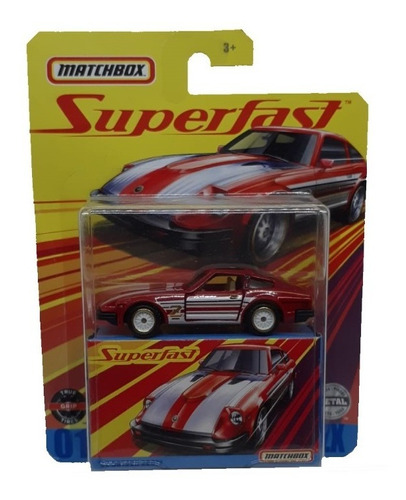 Matchbox Superfast '82 Datsun 280zx Rojo 1:64