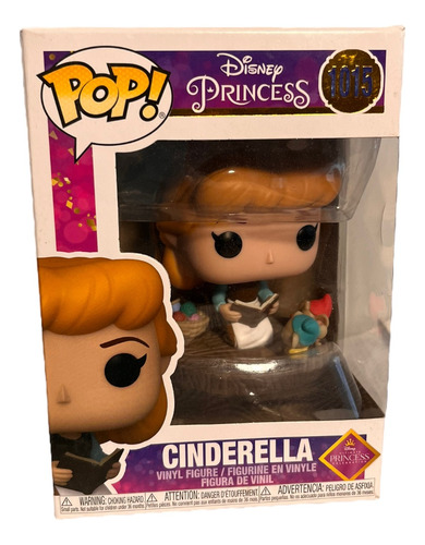 Cenicienta Gus Gus Cinderella Princesa Funko Pop Disney 1015