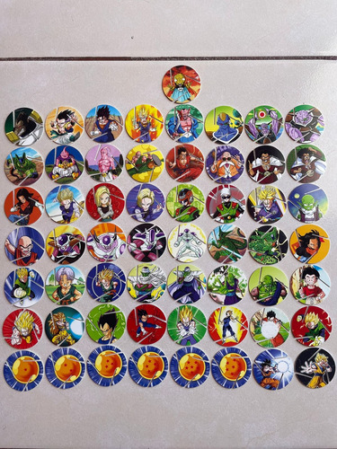 Tazos Dragon Ball X-feras