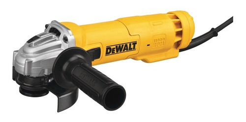 Imagen 5 de 7 de Amoladora Angular Dewalt Dwe4214 De 50hz Amarilla 220v 115mm