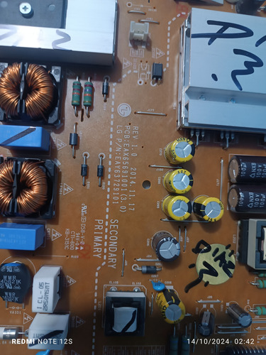 Fuente Para Pantalla Lg Modelo 55uf7600-uj.bwmyljr (Usado)