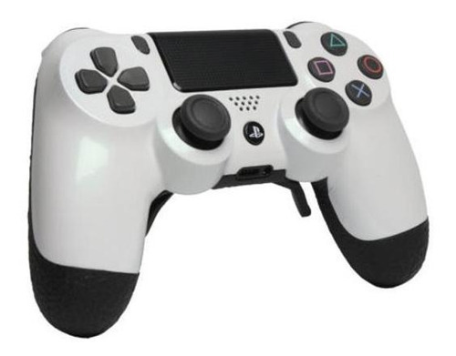 Controle Stelf Ps4 Com Grip Pearl White