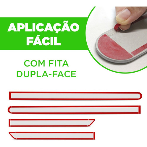 Friso Lateral Virtus 2023 2024 2025 Escrita Alto Cromada
