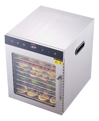 Vevor Deshidratador De Alimentos Y Frutas 800 W 220v