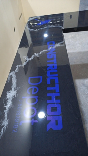Imagen 6 de 6 de Porcelanato Líquido En Topes Vaciado Resina Epoxica Microcem