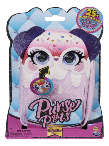 Purse Pets Bolsa Interactiva Mascota Cachorrito Pupsicle