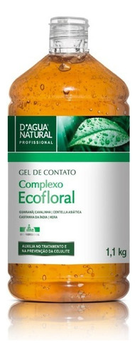 Gel De Contato Ecofloral 1,1kg Dagua Natural Eletroterapia