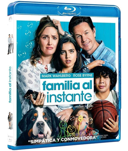 Familia Al Instante Mark Wahlberg Pelicula Blu-ray