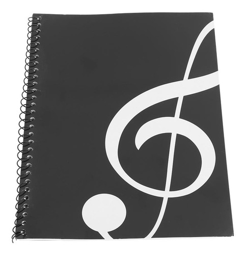 50 Páginas Notación Musical Staff Cuaderno Manuscrito