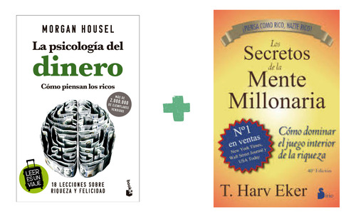 Psicologia Dinero + Secretos Mente - 2 Libros - Bols Y Gde