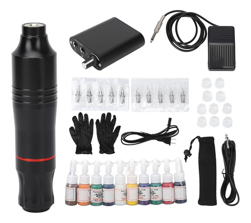 Kit Para Tatuar Profesional Máquina Para Tatuar Alta Calidad