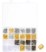 Comprar Set Topes Para Aretes 2400 Pzas. Insumos Bisutería 