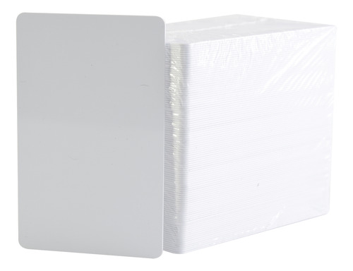 Paquete De 500 Tarjetas Ultracard 10 Mil Adhesivas Imprimib