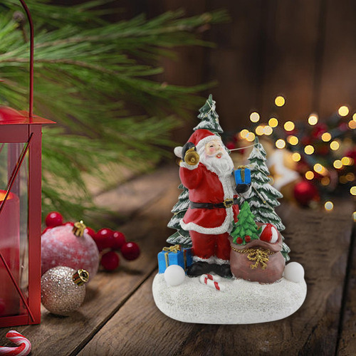 Figura Navideña De Papá Noel, Estatua De Obra De Arte,