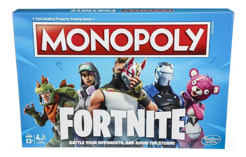 Nuevo Juego De Mesa Monopoly Fortnite Hasbro Original E6603