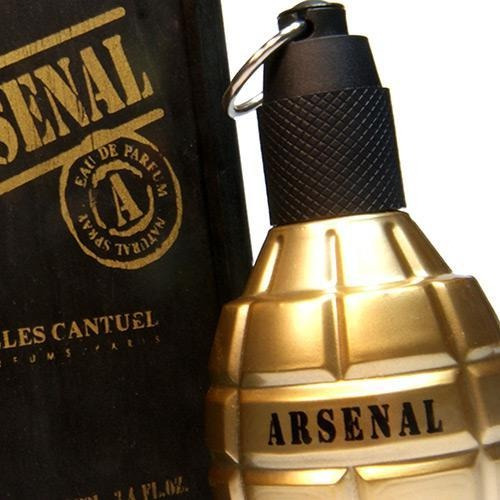 Arsenal Gold Eau De Parfum Gilles Cantuel - 100ml