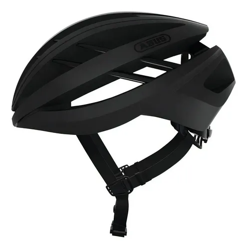 Casco de ciclismo Abus Aventor negro mate en molde, talla S