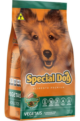 Ração Special Dog Premium Vegetais Cães Adultos 15kg