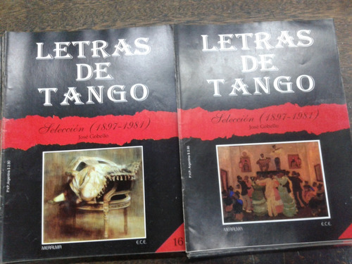 Letras De Tango * Jose Gobello * Completa Tu Coleccion *