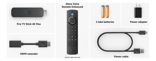 Amazon Fire Tv Stick 4k Max, 16 Gb, K3r6at, Wi-fi 6e, Hdr10+