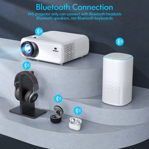 Imagen 5 de 7 de Proyector Multimedia Profesional Wifi 8000l Full Hd Tv Ppt