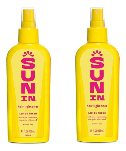 Sun In Hair Lightener Lemon Fresh (2piezas)