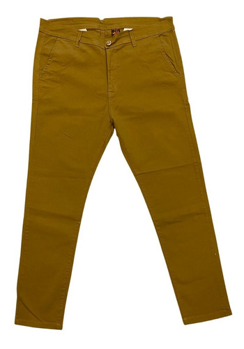 Pantalon Gabardina Chupin Elast Talles Grandes Especiales