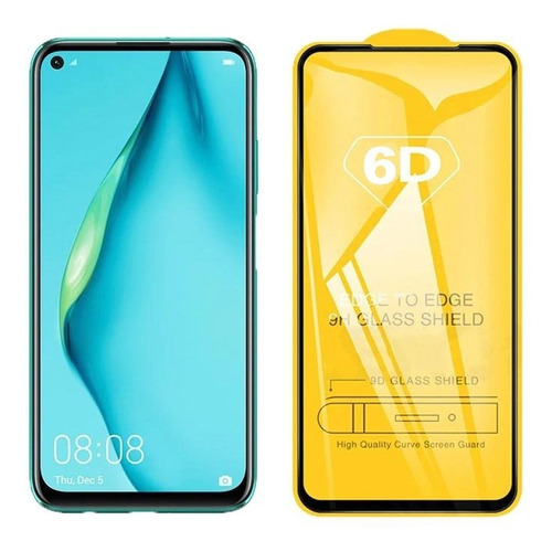 Mica De Vidrio Templado Full Pantalla 6d 9d Huawei P40 Lite 