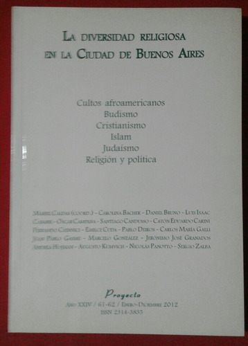 La Diversidad Religiosa En La Ciudad De Buenos Aires