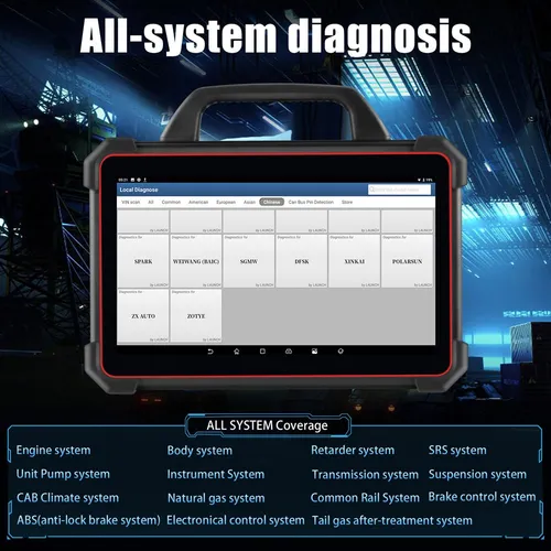 Scanner Launch X431 Pad 7 Link Bluetooth Profesional